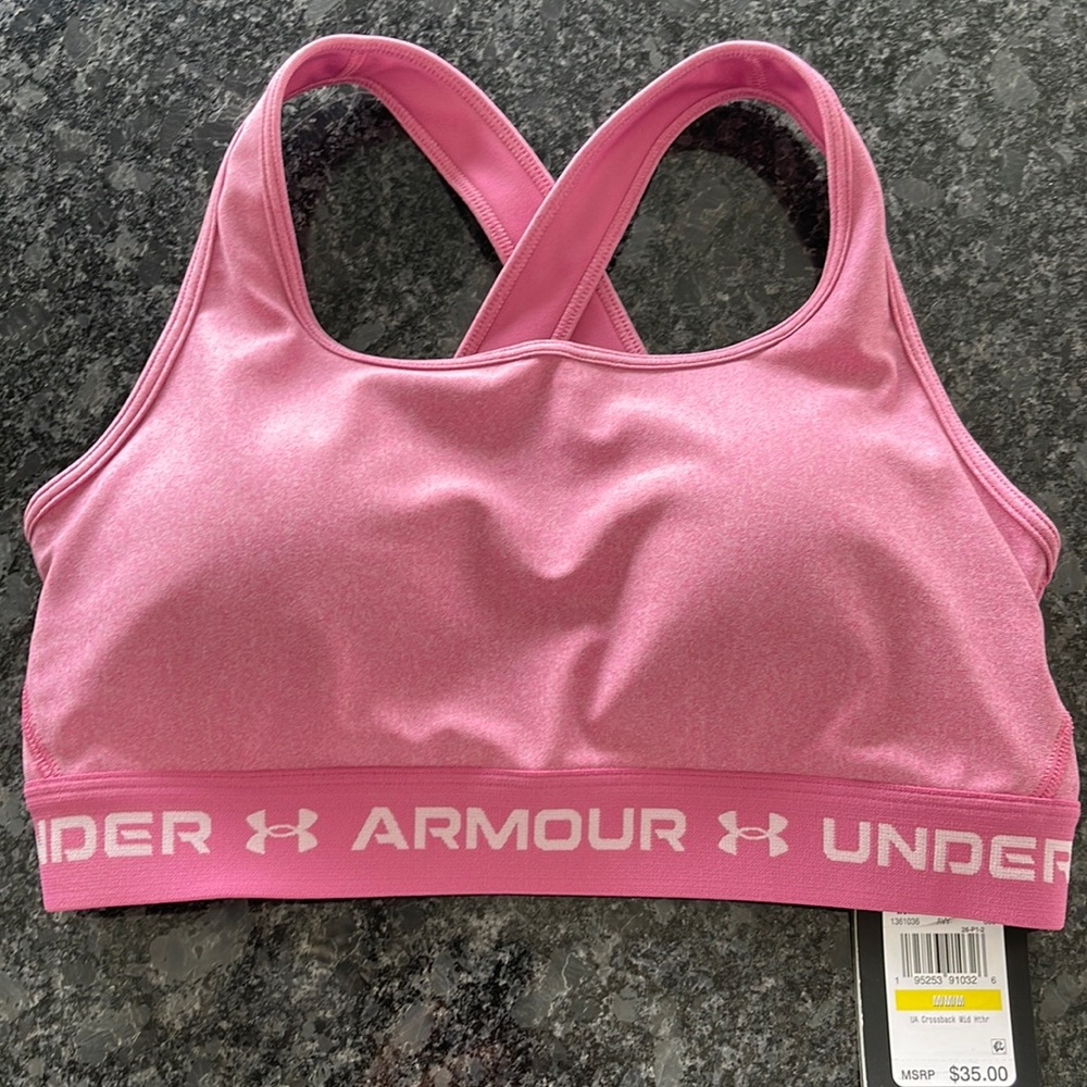 Under Armour Compression medium sports bra new